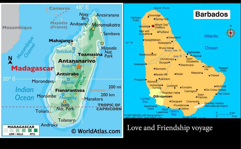 Blog Post #4: The Legacies of Slavery in Barbados and Madagascar, two countries connected by the voyage of the Love and Friendship Slave Ship